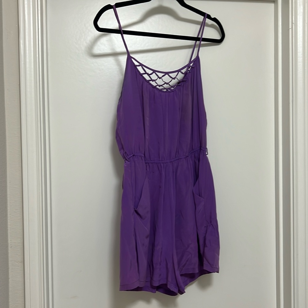 Purple Romper